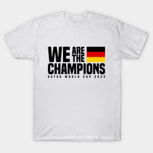 Qatar World Cup Champions 2022 - Germany T-Shirt